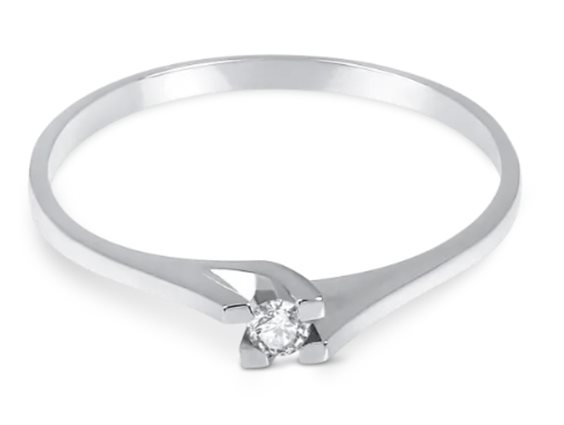 Anillo Demetra Mujer Diana in Oro Diamante 0.05 Ct 9K.010.G.005.W - 9K.010.G.005.W